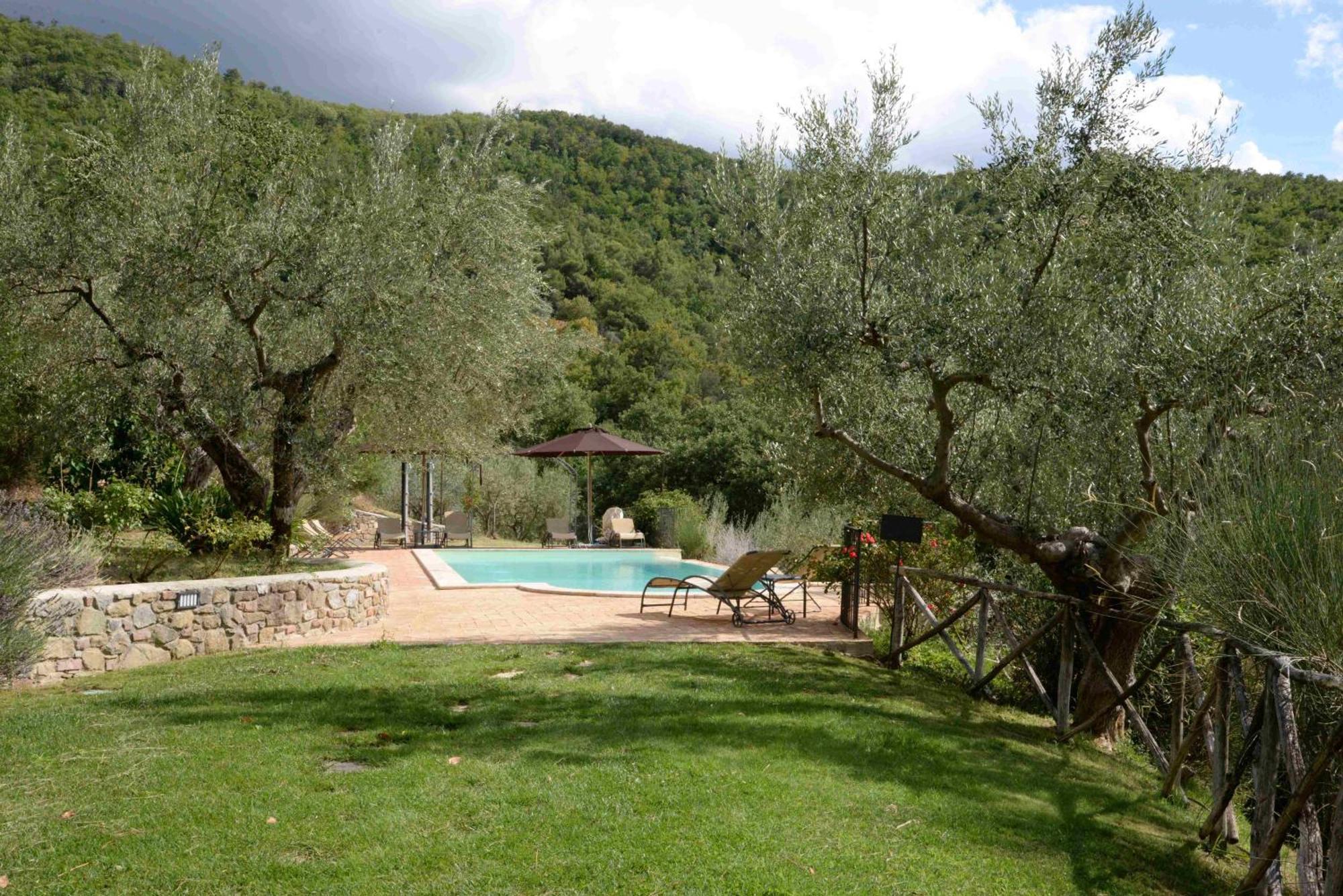 Tartagli Luxury Villa With Pool - A Fontanaro Property Paciano Exteriör bild